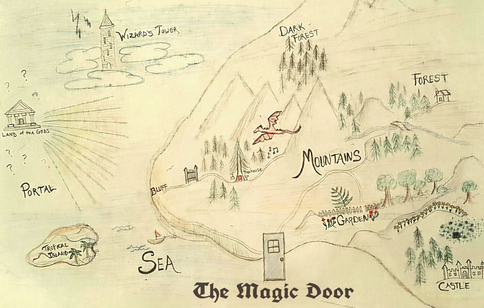 The Magic Door Map